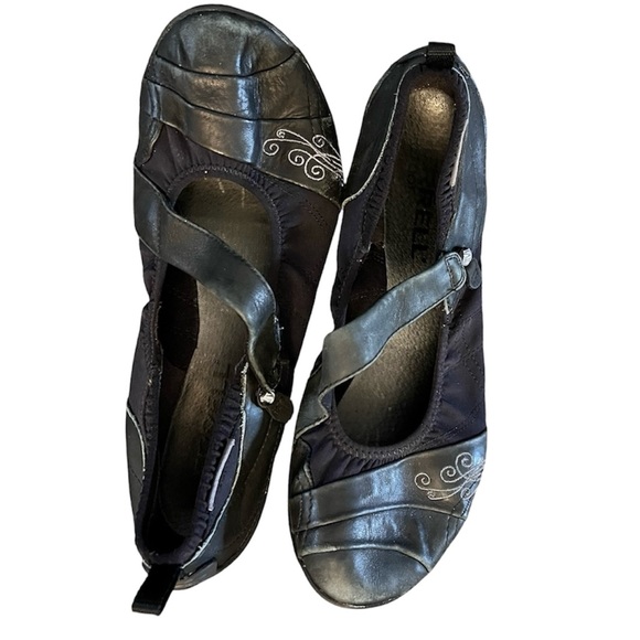 Merrell Wonder Glove Black 8 Mary Jane Flats Shoes - Picture 3 of 5